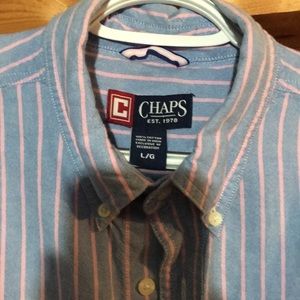 Assorted Chaps, IZod etc long sleeve button ups. 8 shirts.. open to offers